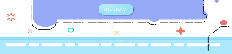 简约清新孟菲斯风格汇报PPT模板