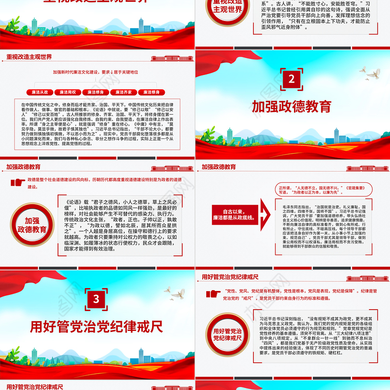 2025修好党性教育这门必修课PPT主题党课课件