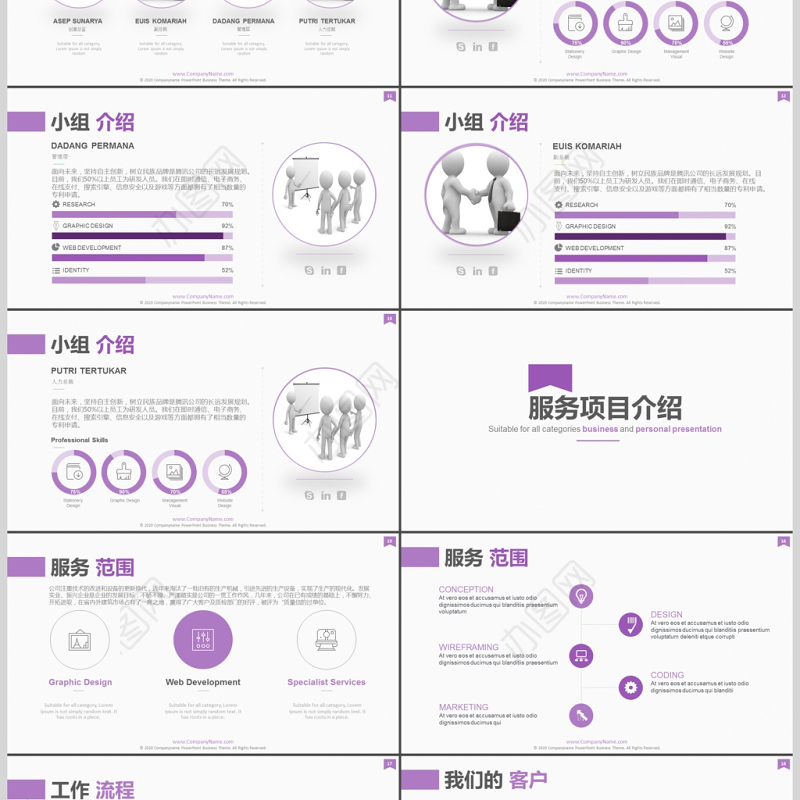 简约质感企业介绍企业简介企业宣传PPT