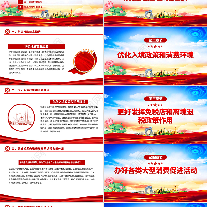 2025《关于支持国际消费中心城市培育建设的若干措施》PPT课件下载