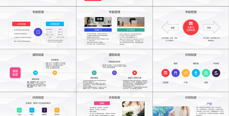 2018公司招聘新员工入职培训ppt模板