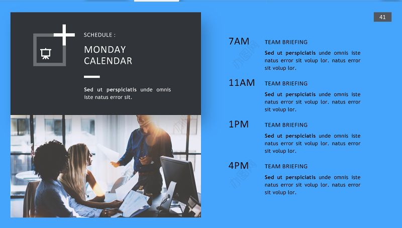 2019高端大气黑白极简风PPT模板