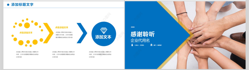 企业目标管理与计划管理PPT模板