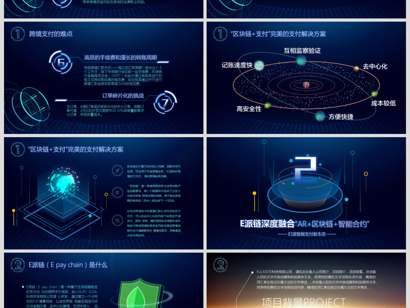 区块链白皮书科技内容完整比特币简介PPT