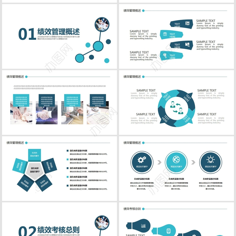 企业培训绩效管理动态PPT
