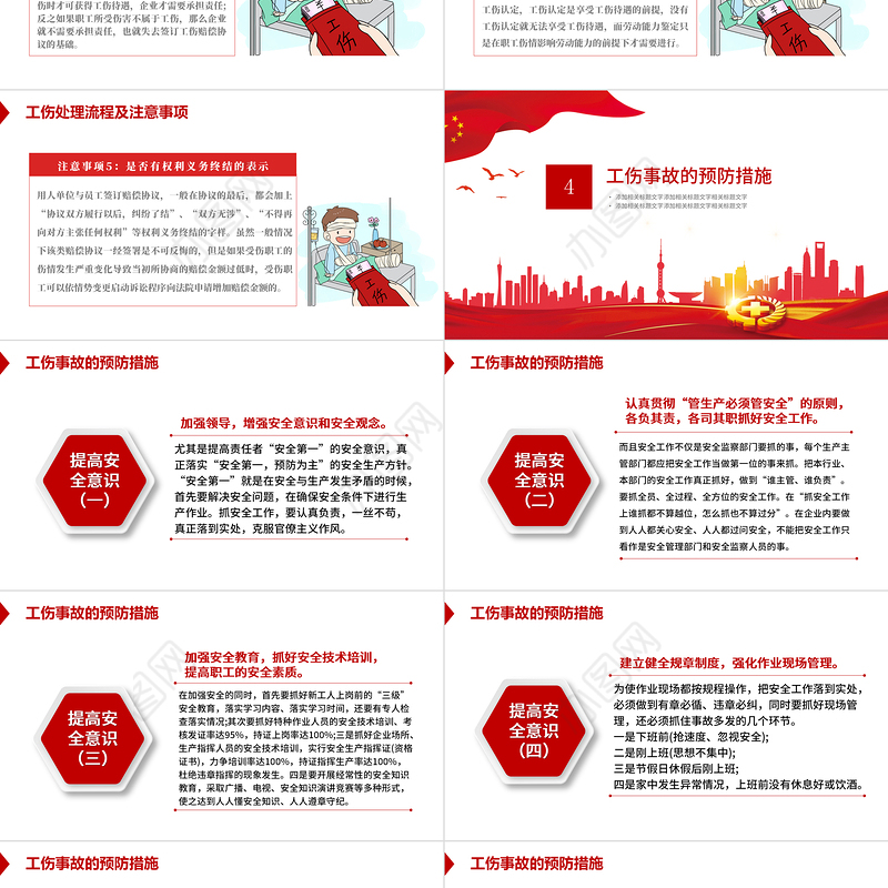 工伤保险条例企业培训PPT