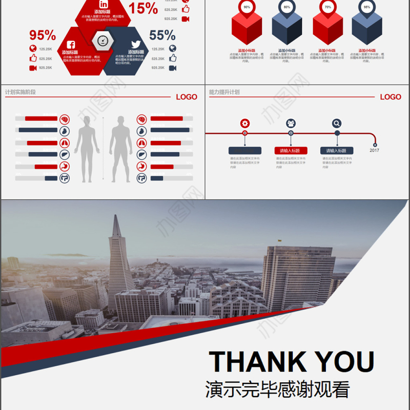 2017年人力资源管理员工培训PPT模板