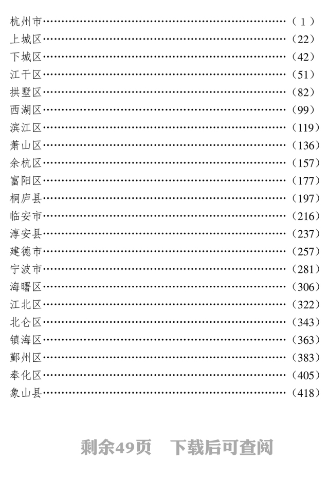 公文范文下载浙江省各县市区2017年政府工作报告合集
