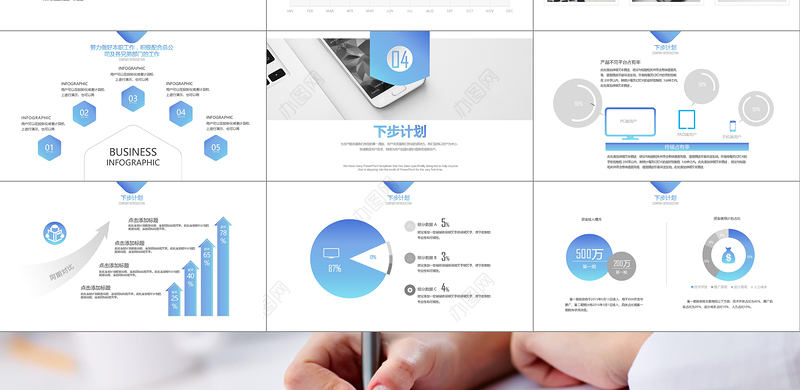 财务部年度个人述职报告工作总结PPT