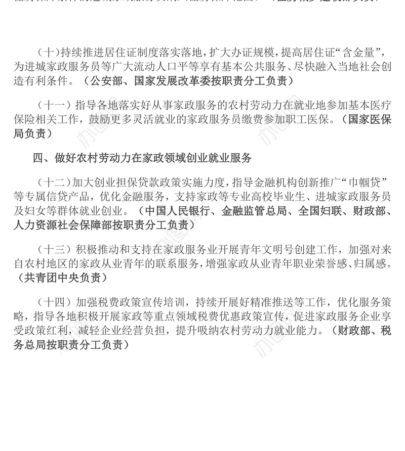 精美简洁《2025年家政兴农行动工作方案》PPT课件下载(讲稿)