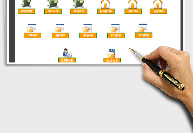 2021年采购销售管理系统