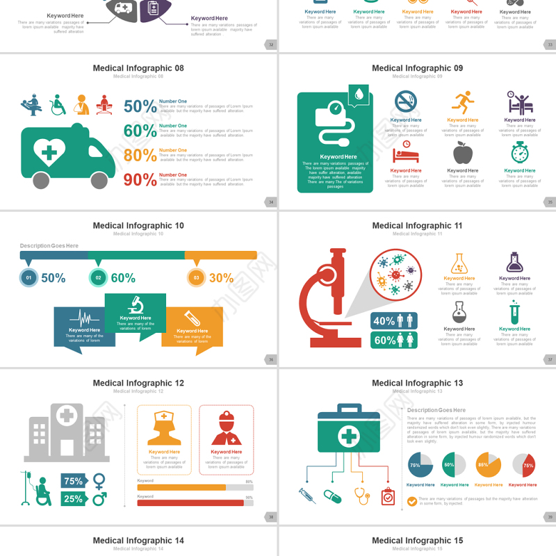 医疗环保商务 数据分析 电子商务动态图表