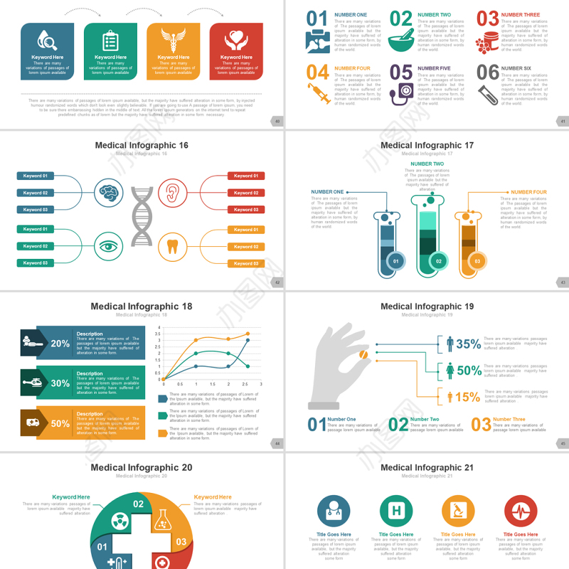 医疗环保商务 数据分析 电子商务动态图表