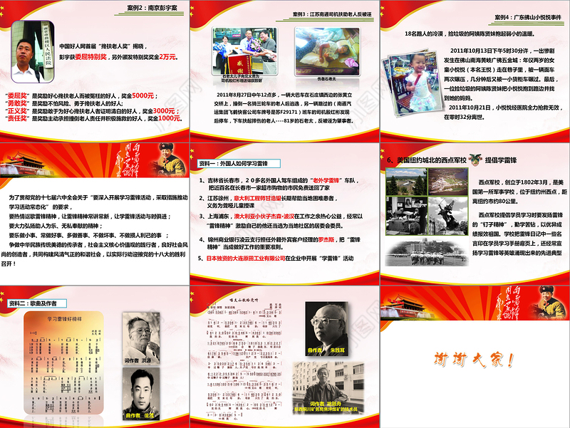 学习雷锋精神党课PPT课件