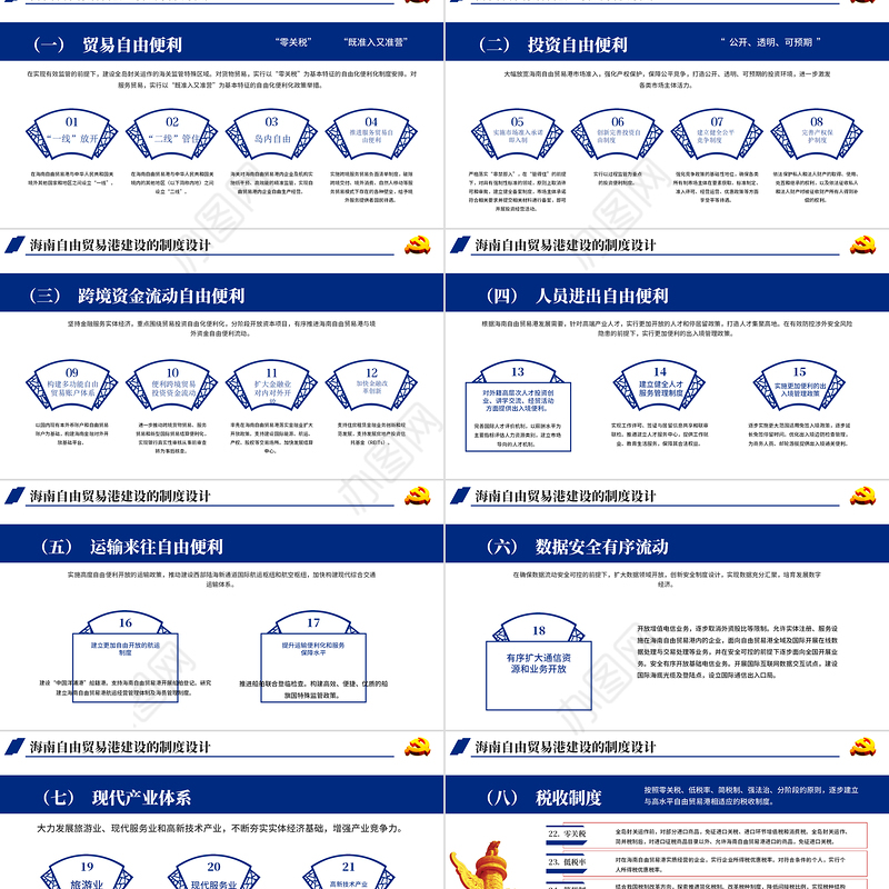 地域党课之全面学习解读海南自由贸易港建设总体方案海南党课PPT模板