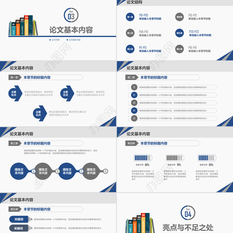 原创毕业答辩论文答辩研究生论文开题报告PPT-版权可商用