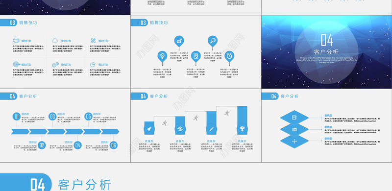 销售营销技巧培训PPT模板
