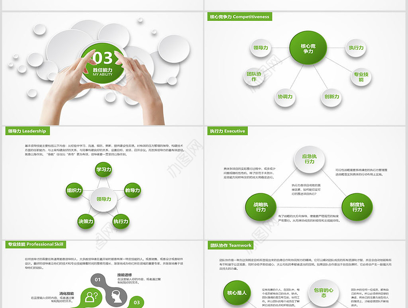 个人求职简历岗位竞聘竞选报告PPT