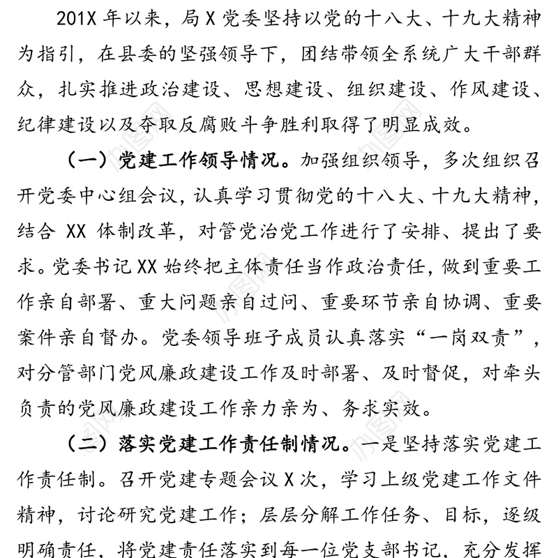 在巡察工作会上的汇报