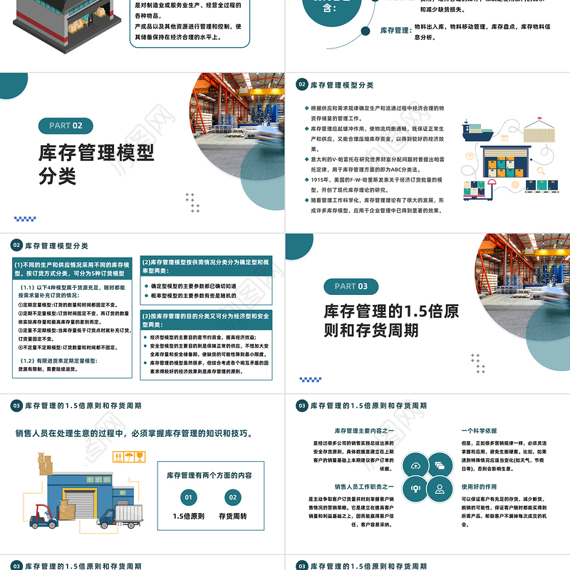 2023公司库存管理培训PPT扁平化公司库存管理培训课件模板下载