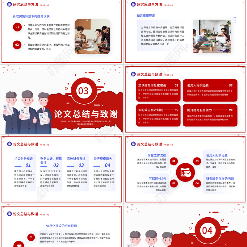 2022会计专业毕业答辩PPT商务风会计财务专业毕业答辩专题课件模板