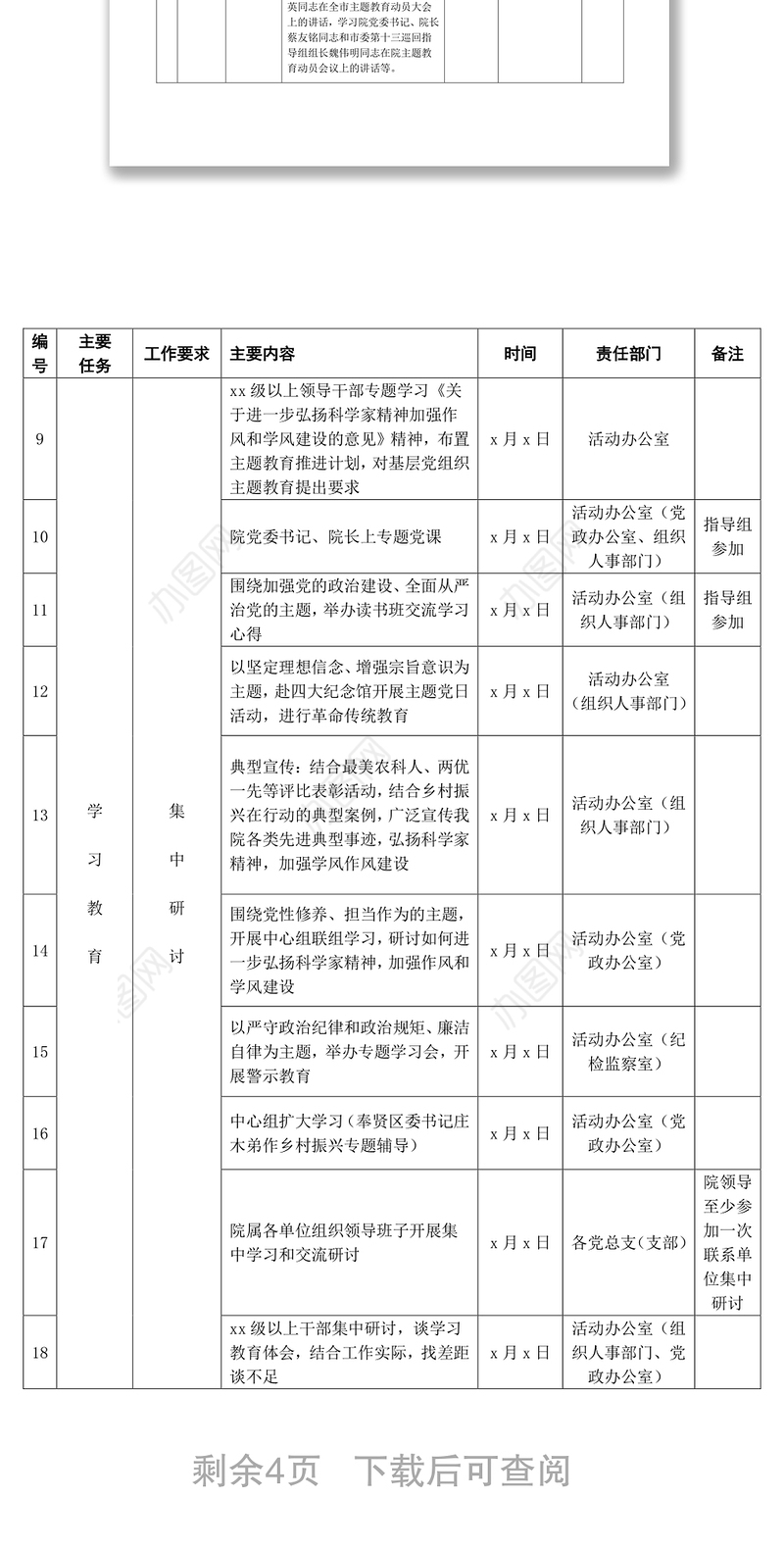 2021第二批“不忘初心，牢记使命”主题教育工作计划（方案）