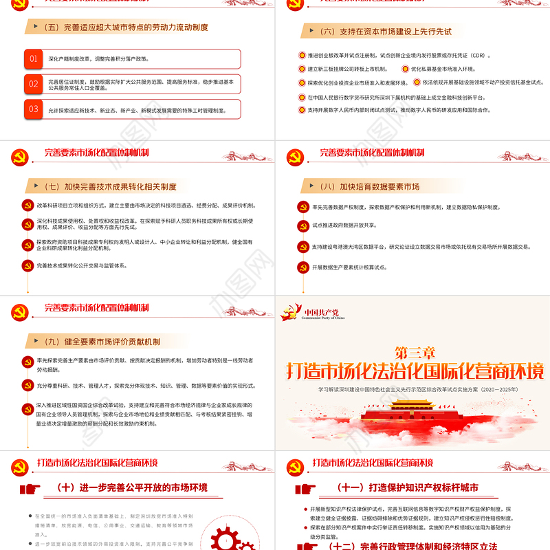 地域党课之深圳建设中国特色社会主义先行示范区综合改革试点实施方案PPT