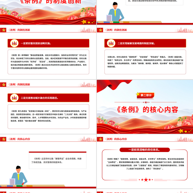 2025《农村公路条例》的制度创新和核心内容PPT课件
