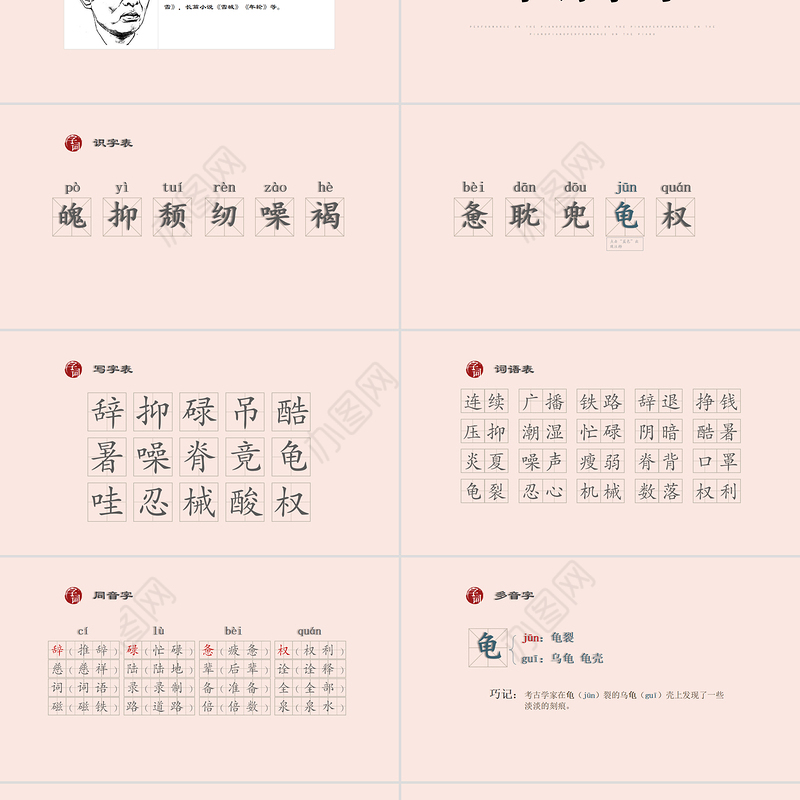 2022慈母情深PPT温馨风第18课小学五年级语文上册部编人教版教学课件