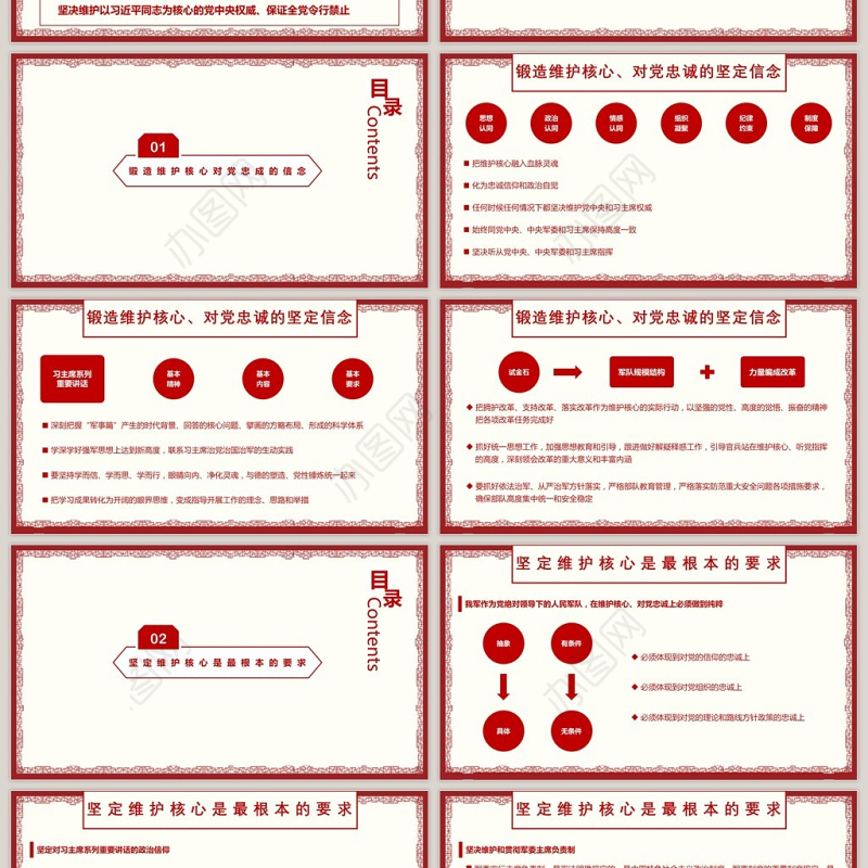 喜迎十九大，回顾十八大PPT模板