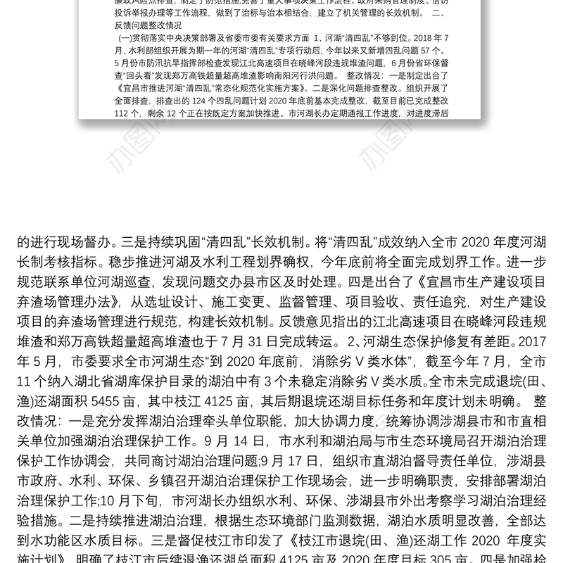 XXX单位巡察反馈问题自查自纠整改报告