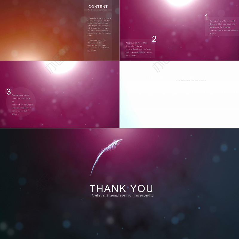 2019大气动态企业宣传晚会PPT模板