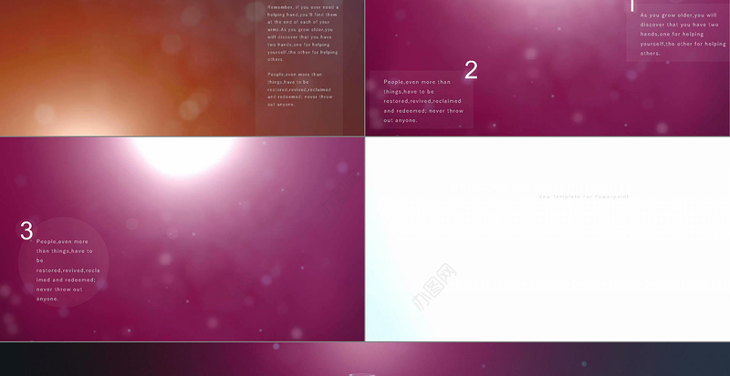 2019大气动态企业宣传晚会PPT模板