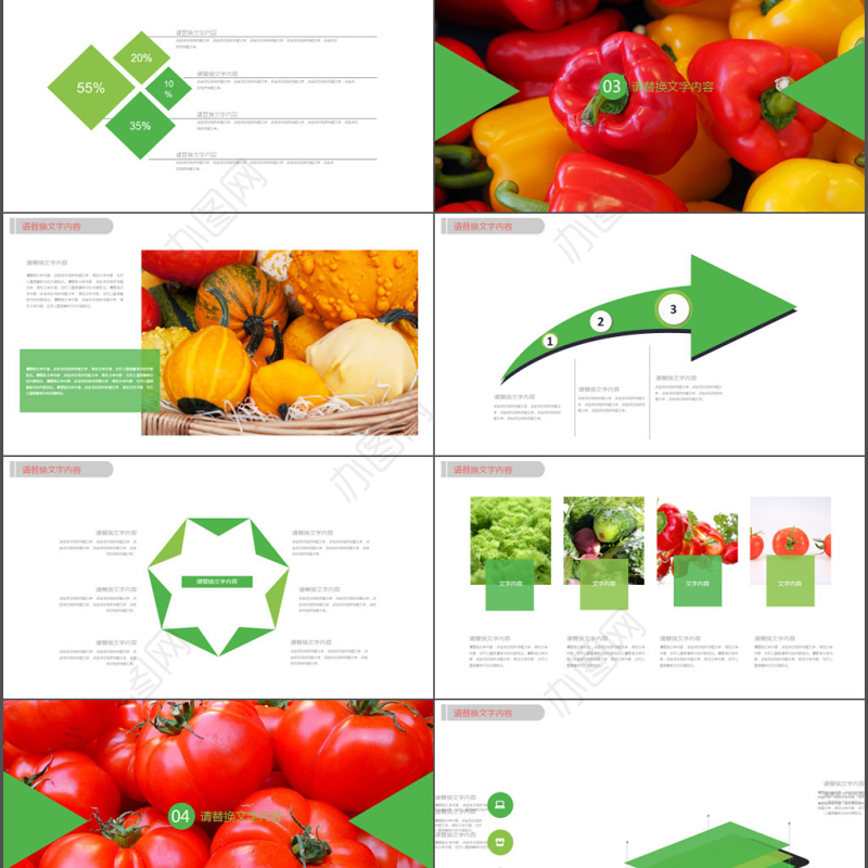 有机水果健康养生蔬菜果园品牌宣传总结计划