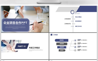 2017年企业项目合作招商方案PPT模板