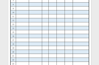材料库存明细表excel模板