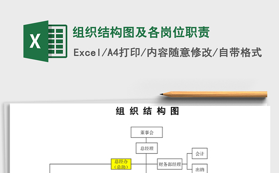 2021年组织结构图及各岗位职责