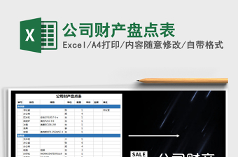 2021年公司财产盘点表