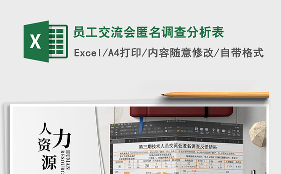 2021年员工交流会匿名调查分析表