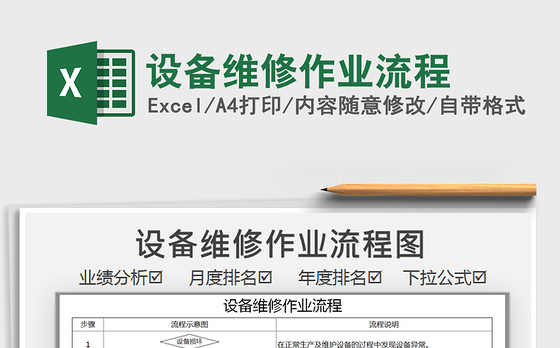 2021年设备维修作业流程