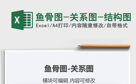 2021年鱼骨图-关系图-结构图