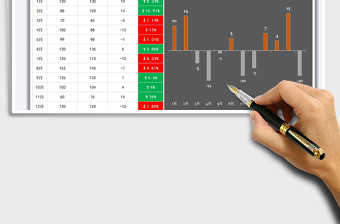 2021年年度同期销售额对比分析表