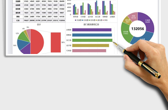 2021年财务差旅费用数据分析图表