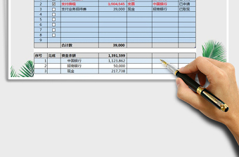 2021年资金计划表-通用