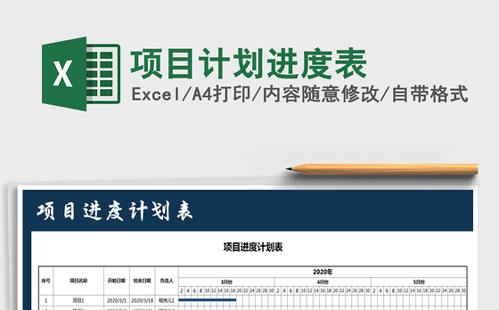 2021年项目计划进度表