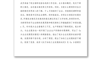 2021乡镇党政办公室工作总结