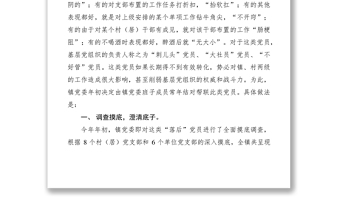 2021结对帮联助落后党员经验交流