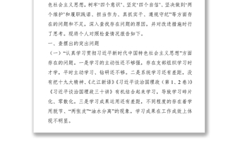 【组织生活会】2019年组织生活会党员对照检查材料（个人）