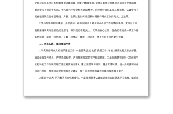 2021支行党支部组织委员个人述责述廉情况报告