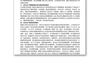 安全生产标准化自查报告3篇
